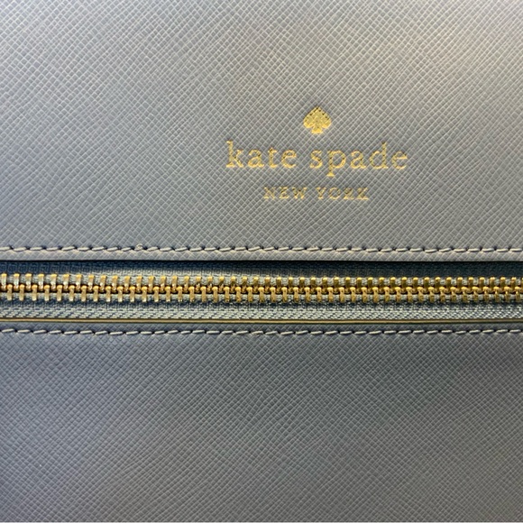 🔥NWT Kate Spade🔥crossbody Sadie in fresh blue spring color. Saffiano leather. - Picture 6 of 13